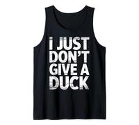 I Just Don't Give A Duck Sarcastic Animal Puns - Camiseta sin Mangas