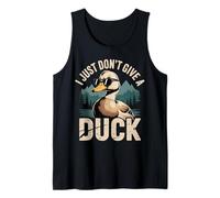 I Just Don't Give A Duck Sarcastic Animal Puns - Camiseta sin Mangas
