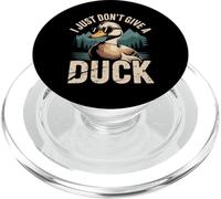 I Just Don't Give A Duck Sarcastic Animal Puns - PopSockets PopGrip para MagSafe