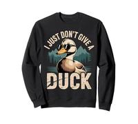 I Just Don't Give A Duck Sarcastic Animal Puns - Sudadera