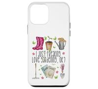 I Just Freaking Love Gardening For Garden Mom and Plant Lady Carcasa para iPhone 12 Mini