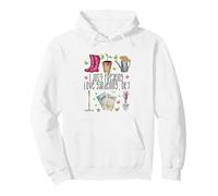 I Just Freaking Love Gardening For Garden Mom and Plant Lady Sudadera con Capucha