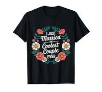 I Just Married The Coolest Couple Ever Oficiante |- Camiseta