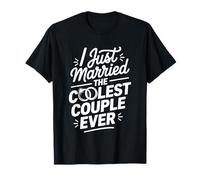 I Just Married The Coolest Couple Ever Oficiante Camiseta