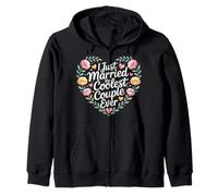 I Just Married The Coolest Couple Ever Oficiante |- Sudadera con Capucha