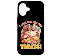 I JUST PAY FOR THE TREATS Carcasa para iPhone 16