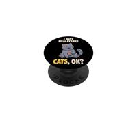 I Just Really Like Cats Ok Animal Lindo British Shorthair Cat PopSockets PopGrip Adhesivo
