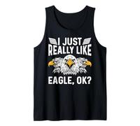 I Just Really Like Eagle Ok for a Bird Watcher Camiseta sin Mangas