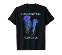 I Just Really Like Jellyfish, OK? Watercolor Fish, JellyFish Camiseta