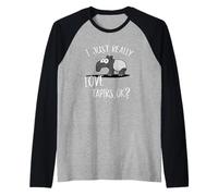 I Just Really Like Tapirs | Me Gustan los tapires Camiseta Manga Raglan