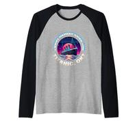I Just Really Love The Titanic OK Funny RMS Ship Lovers Hombres Camiseta Manga Raglan