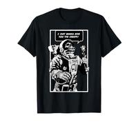 I Just Wanna Give You The Creeps Dead Goth Skull Astronauta Camiseta