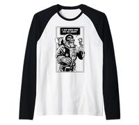 I Just Wanna Give You The Creeps Dead Goth Skull Astronauta Camiseta Manga Raglan