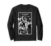 I Just Wanna Give You The Creeps Dead Goth Skull Astronauta Manga Larga