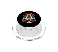 I Just Wanna Play with You Espeluznante Payaso Feliz Halloween PopSockets PopGrip para MagSafe