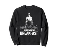 I Just Wanted Breakfast Funny Meme Diseño Gráfico Sudadera