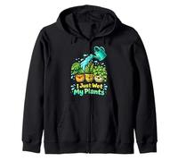 I Just Wet My Plants Funny Gardening Pun Houseplant Lover Sudadera con Capucha