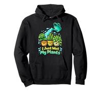 I Just Wet My Plants Funny Gardening Pun Houseplant Lover Sudadera con Capucha