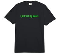 I Just Wet My Plants Green - Camisa de jardinería para jardineros Comfort Colors Adult Heavyweight T-Shirt