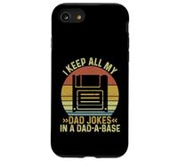 I Keep All My Dad Jokes In A Dad-A-Base Carcasa para iPhone SE (2020) / 7/8
