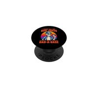 I Keep All My Dad Jokes in A Dad-a-Base Skeleton Fathers Day PopSockets PopGrip Adhesivo