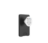 I Keep My Eyes Always on the Lord Not Be Shaken Psalm 16:8 PopSockets PopWallet para MagSafe