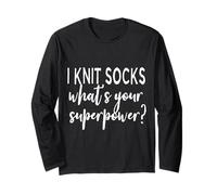 I Knit Socks Was ist dein Superpower Geschenk an Einen Sockenstricker Manga Larga