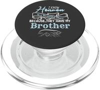 I Know Heaven Is A Beautiful Place They Have My Brother PopSockets PopGrip para MagSafe