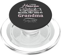 I Know Heaven Is A Beautiful Place They Have My Grandma PopSockets PopGrip para MagSafe