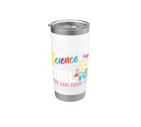 I Know I Do Science Like A Girl Try and Keep Up - Scientist Vaso térmico de acero inoxidable de doble pared