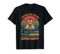 I Know I'm Weird But Sometimes It Make You Laugh - Cita Divertida Camiseta