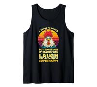I Know I'm Weird But Sometimes It Make You Laugh - Cita Divertida Camiseta sin Mangas