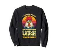 I Know I'm Weird But Sometimes It Make You Laugh - Cita Divertida Sudadera