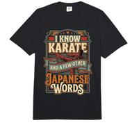 I Know Karate and A Few Other Japanese Words ||- Comfort Colors Adult Heavyweight T-Shirt