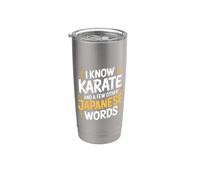 I Know Karate And A Few Other Japanese Words |- Vaso térmico de acero inoxidable de doble pared