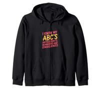 I Know My ABCs Antecedents Behaviors Consequences - Sudadera con Capucha
