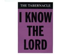 I Know The Lord - Tabernacle, The 12"
