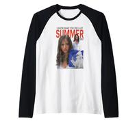 I Know What You Did Last Summer Poster Collage Retro Horror Camiseta Manga Raglan