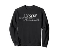 I Know What You Did Last Summer White Movie Logo Horror Sudadera