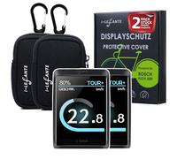 i-LEFANTE Juego de 2 fundas protectoras para Bosch Kiox 500 (BHU3700) con funda de neopreno, protector de pantalla para bicicleta eléctrica, transparente e impermeable, protección contra golpes y