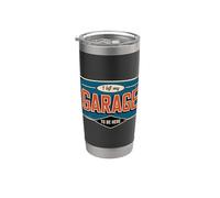 I Left My Garage To Be Here Vaso térmico de acero inoxidable de doble pared