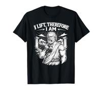 I Lift Therefore I Am Socrates Gym Philosophy Stoicism Camiseta