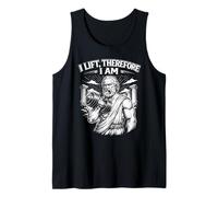 I Lift Therefore I Am Socrates Gym Philosophy Stoicism Camiseta sin Mangas