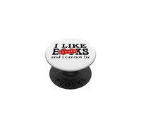 I Like Banned Books I Cannot Lie I Read Banned Books Lovers PopSockets PopGrip Adhesivo