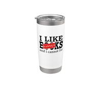 I Like Banned Books I Cannot Lie I Read Banned Books Lovers Vaso térmico de acero inoxidable de doble pared