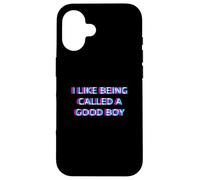 I Like Being Called A Good Boy 2000s Aesthetic Dog Themed Carcasa para iPhone 16