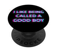 I Like Being Called A Good Boy 2000s Aesthetic Dog Themed PopSockets PopGrip Adhesivo