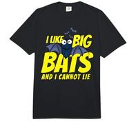 I Like Big Bats and I Cannot Lie Funny Bat Lovers Comfort Colors Adult Heavyweight T-Shirt