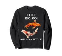 I Like Big Koi and I Cannot Lie - Funny Koi Fish Lover Sudadera