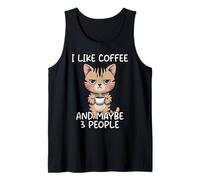 I Like Coffee and Maybe 3 People Camiseta sin Mangas
